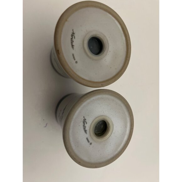 Noritake Stoneware Salt & Pepper Pleasure 8344 Vintage - Picture 4 of 5